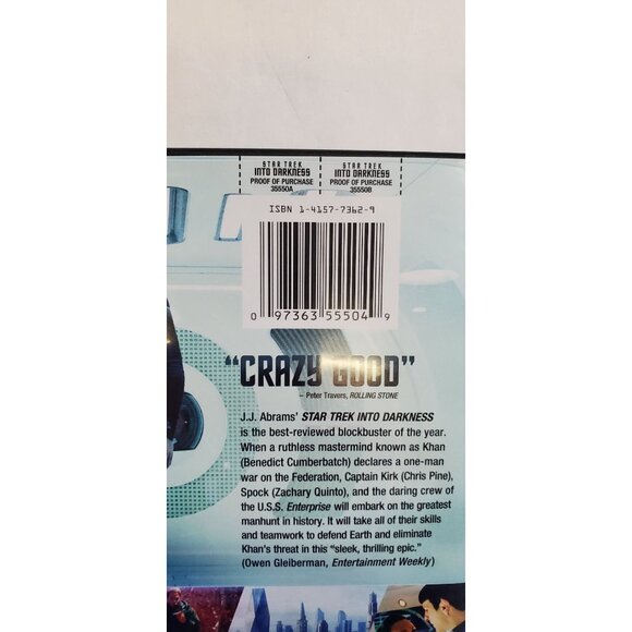 Star Trek: Into Darkness - DVD 2013 Widescreen - Picture 6 of 6